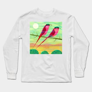 Carmine Bee-eater Long Sleeve T-Shirt